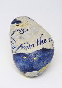 Hand Painted Stone by Alexis Penn Carver