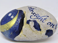 Hand Painted Stone by Alexis Penn Carver