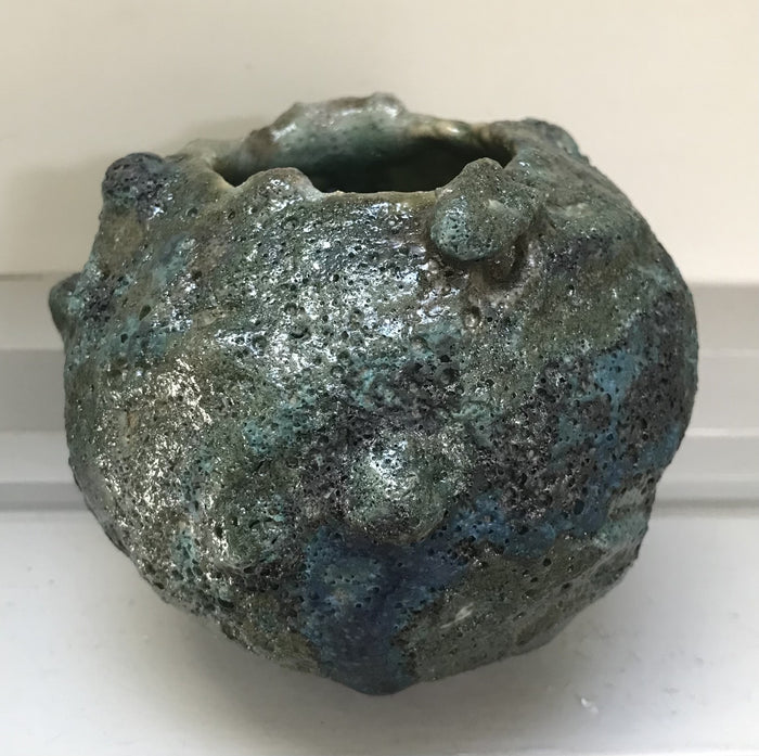 'Lava - Sea' Ceramic Sculpture by Fenella Mowbray