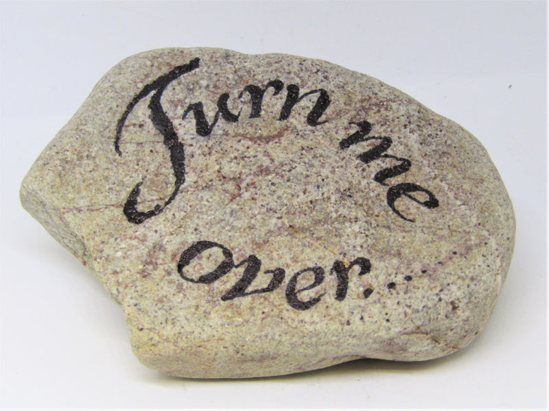 Hand Painted Stone by Alexis Penn Carver