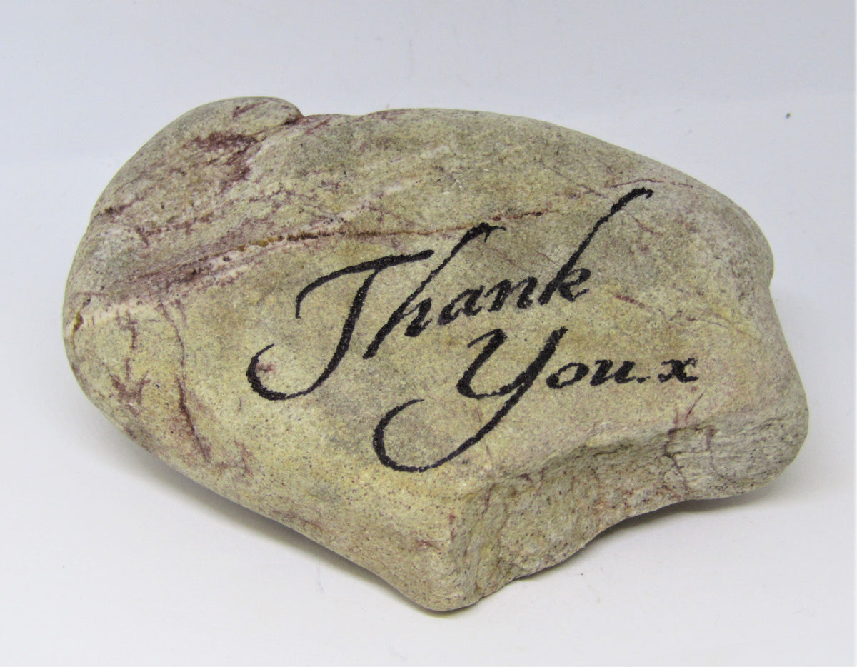 Hand Painted Stone by Alexis Penn Carver