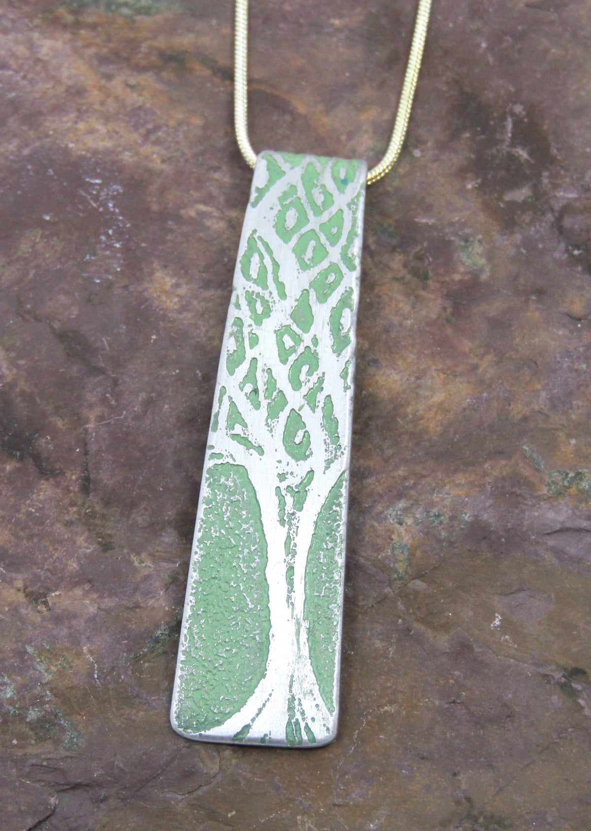 Aluminium Pendant by Anna Roebuck