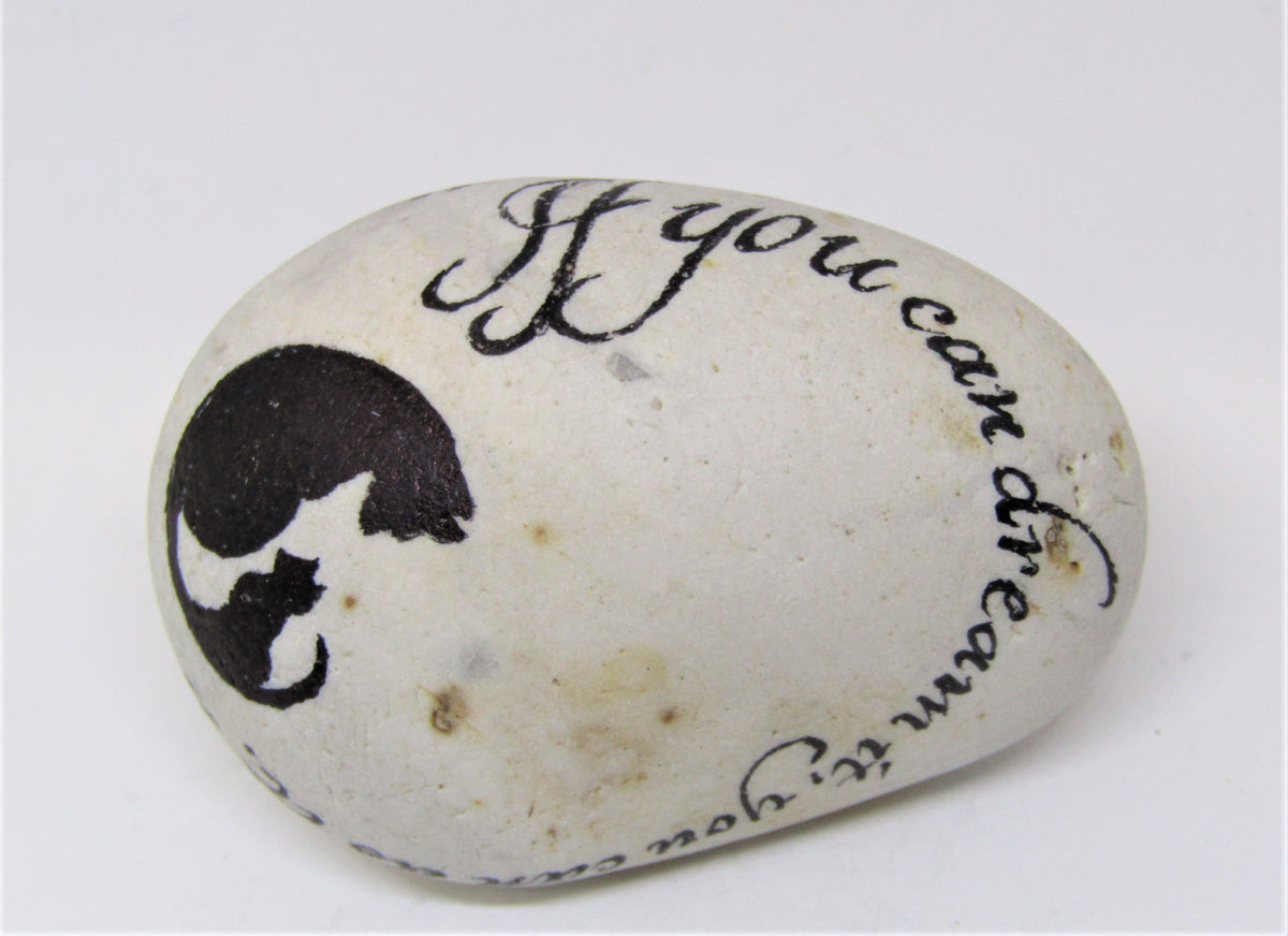 Hand Painted Stone by Alexis Penn Carver