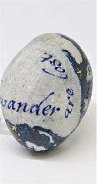 Hand Painted Stone by Alexis Penn Carver