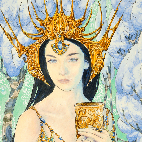 Winter's Garden - Signed Limited Edition Print by Ed Org – Obsidian Art