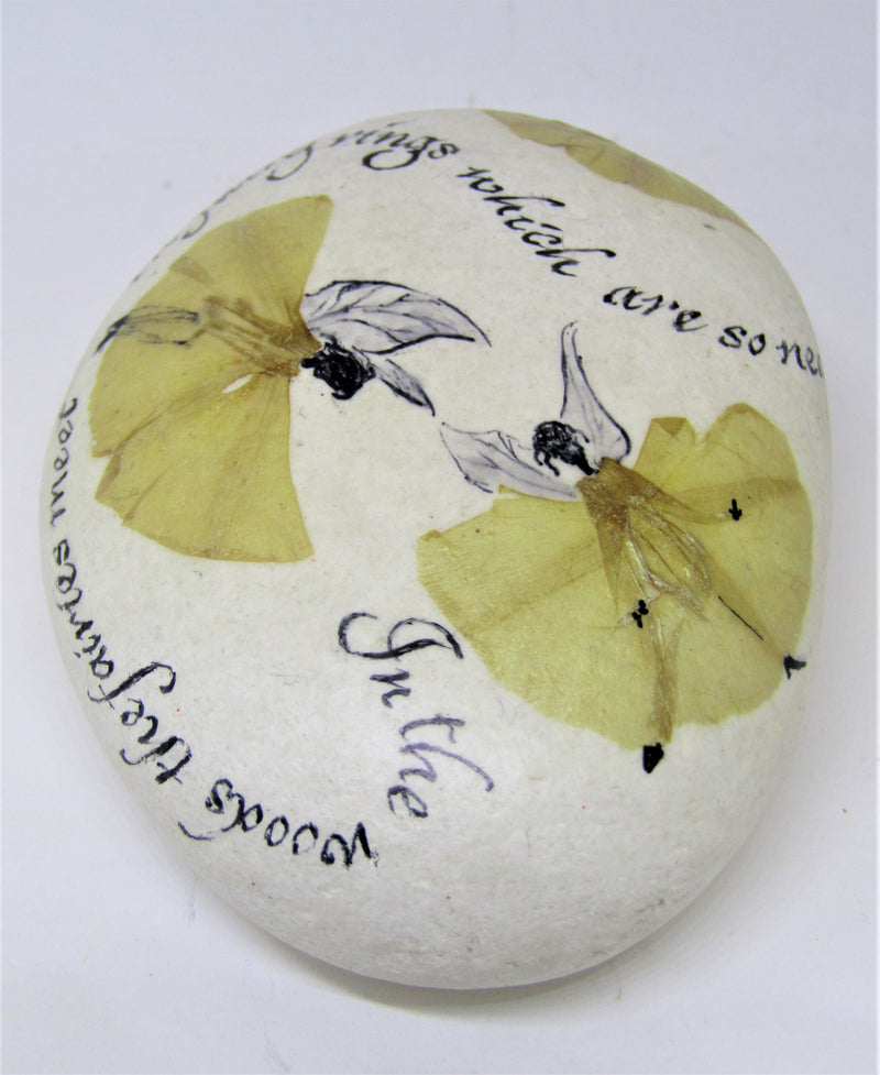 Hand Painted Stone by Alexis Penn Carver