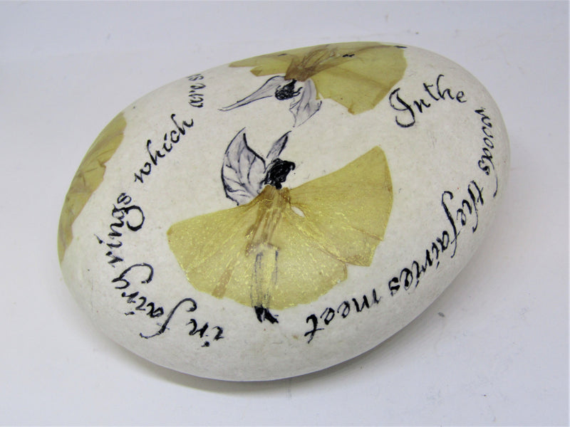 Hand Painted Stone by Alexis Penn Carver