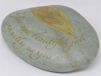 Hand painted stone by Alexis Penn Carver