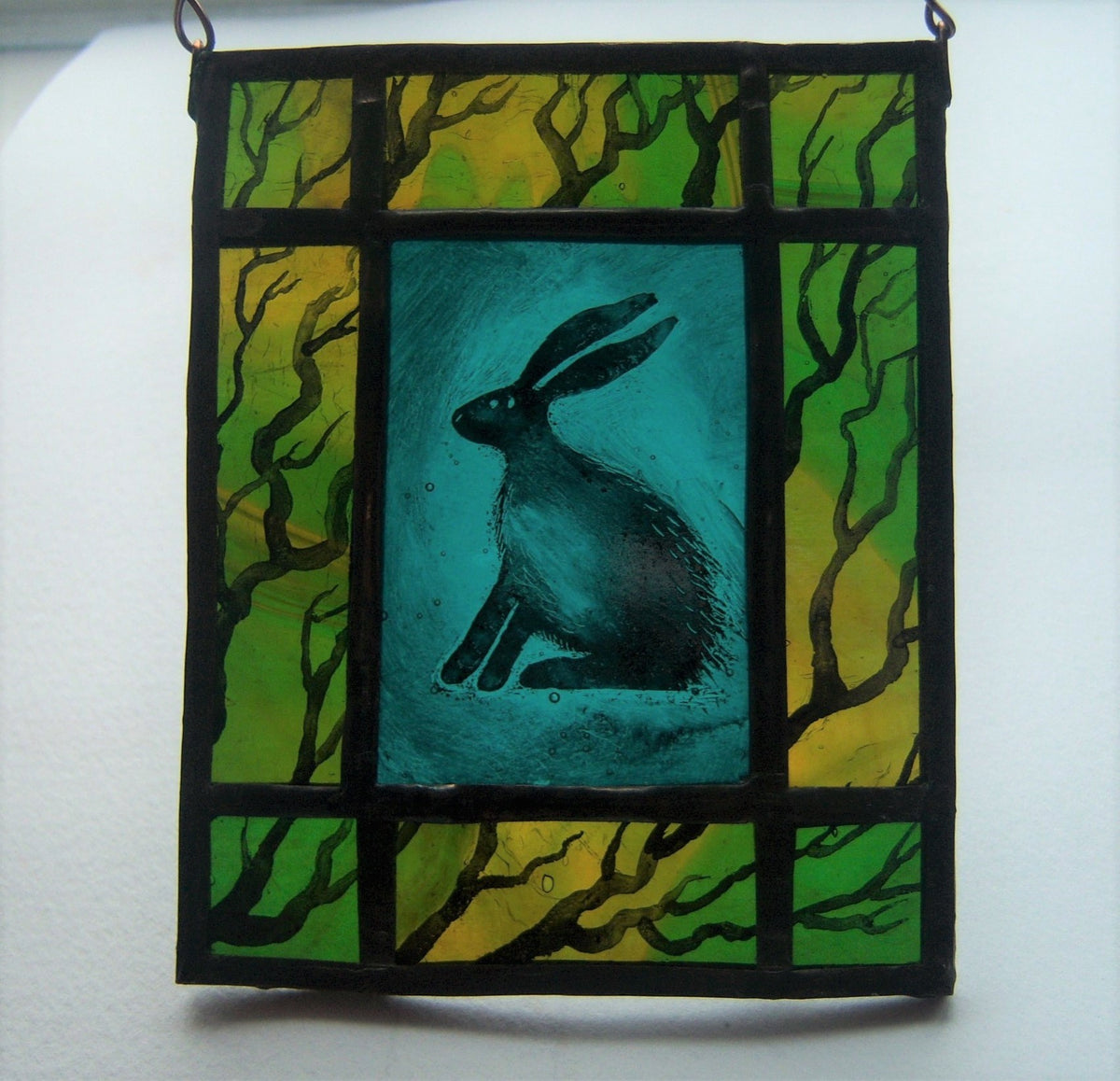 Hare and Twigs by Debra Eden