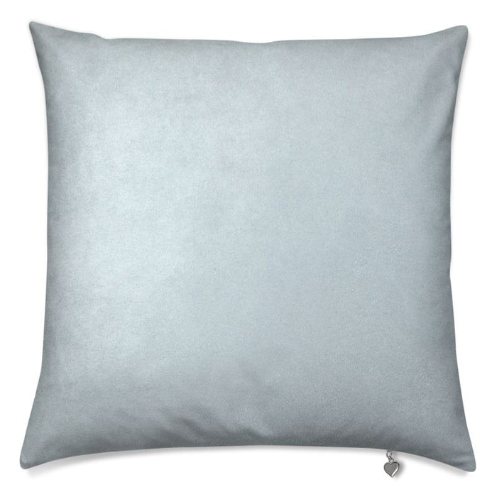 Blue Crescent Moon Cushion by Ed Org