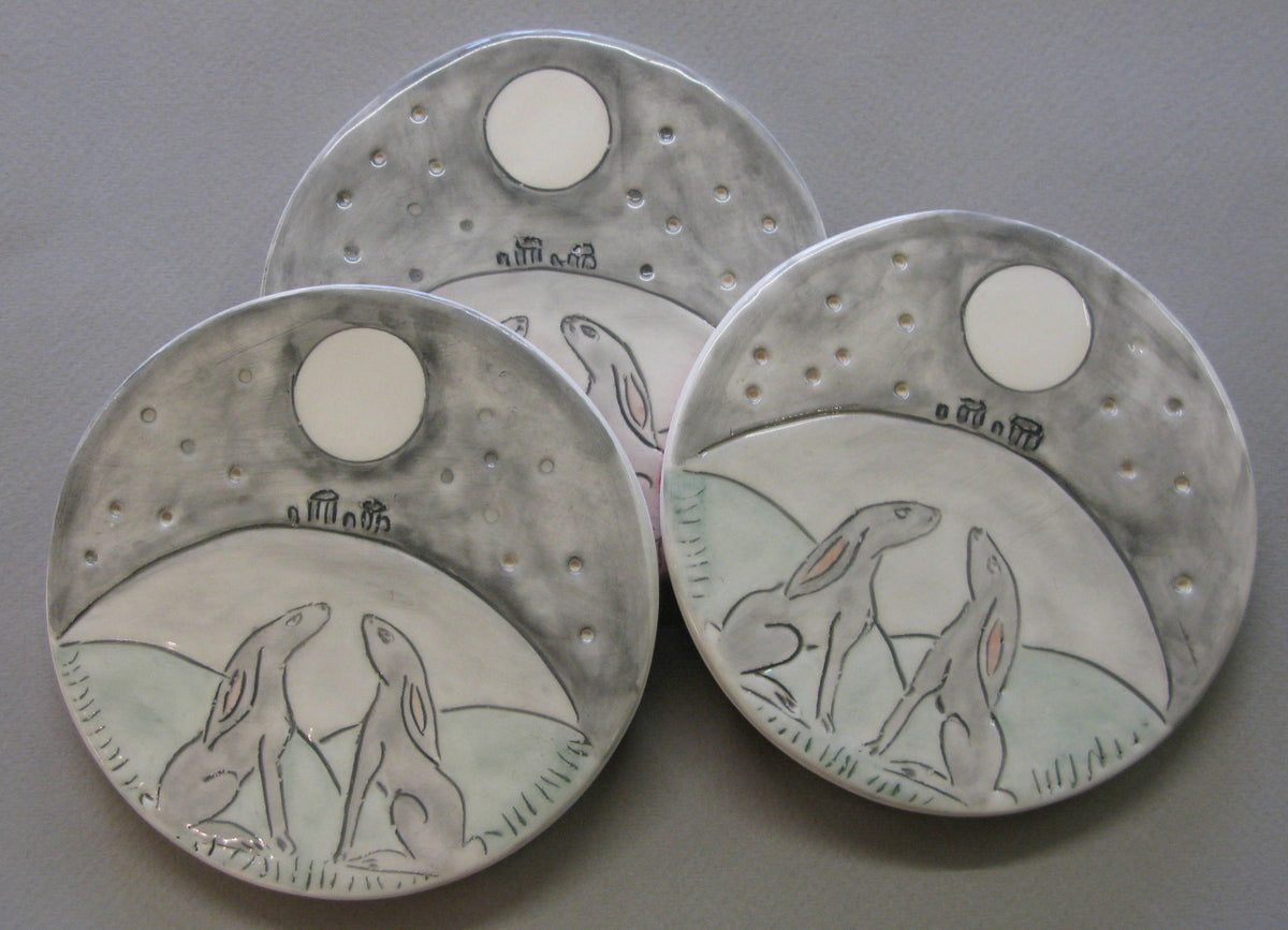 Moongazing Hares Coasters