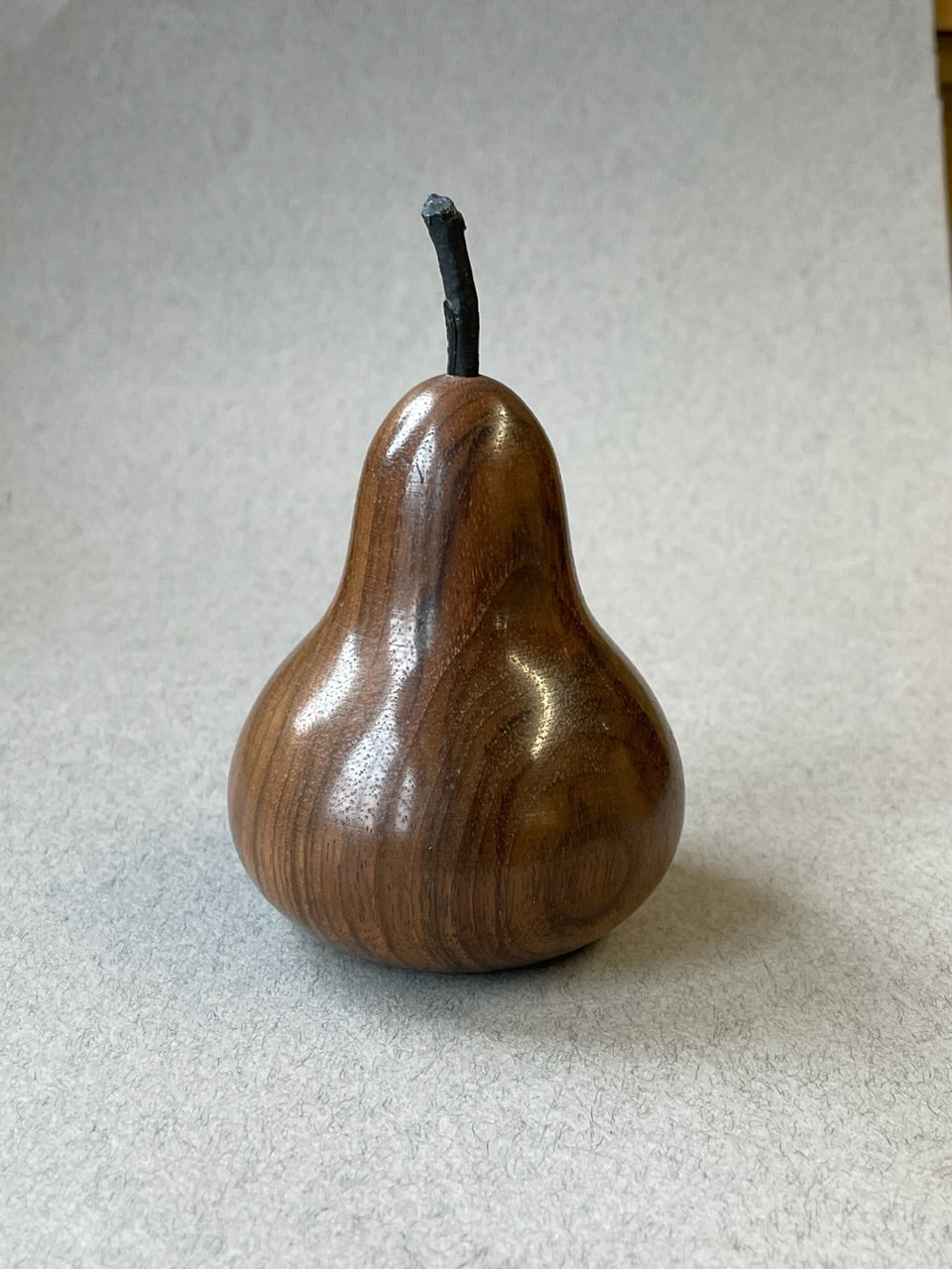 "Pear" Hand Turned wooden pear by Gary Rance