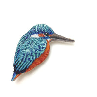 Kingfisher Brooch by Vikki Lafford Garside