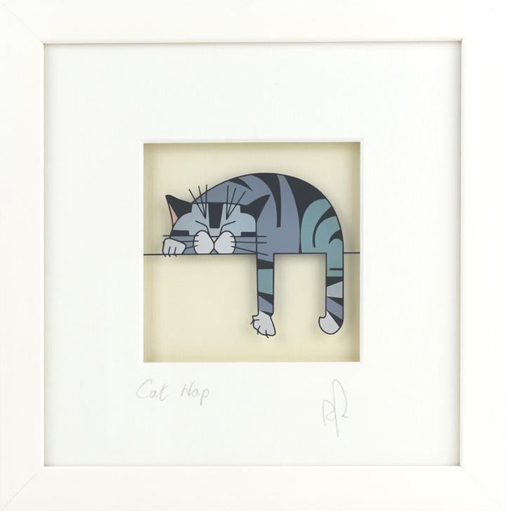 Cat Nap (Grey) by Andrew & Vida Pain