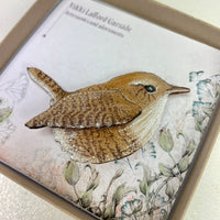 Wren Brooch by Vikki Lafford Garside