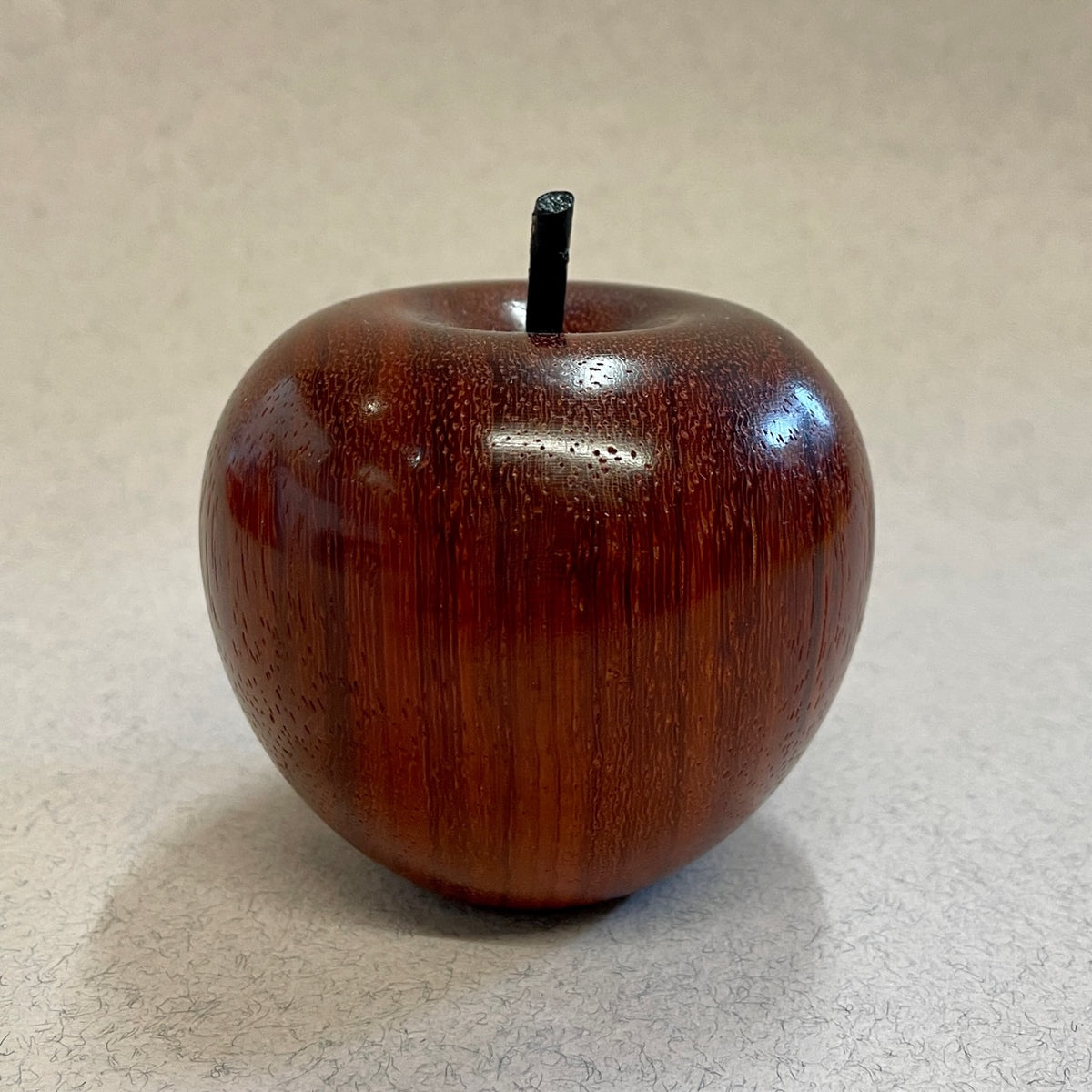 "Apple" Hand Turned wooden apple by Gary Rance