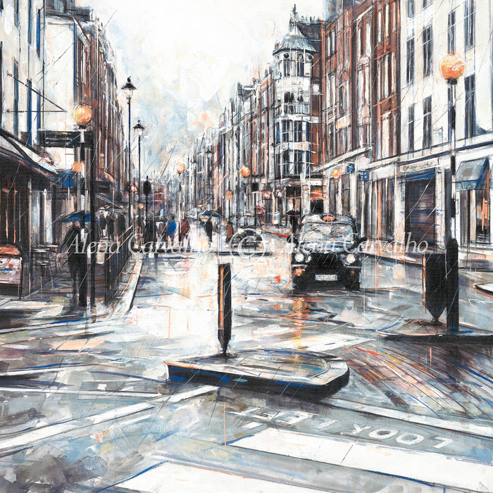 Rainy Day, Marylebone, London by Alena Carvalho