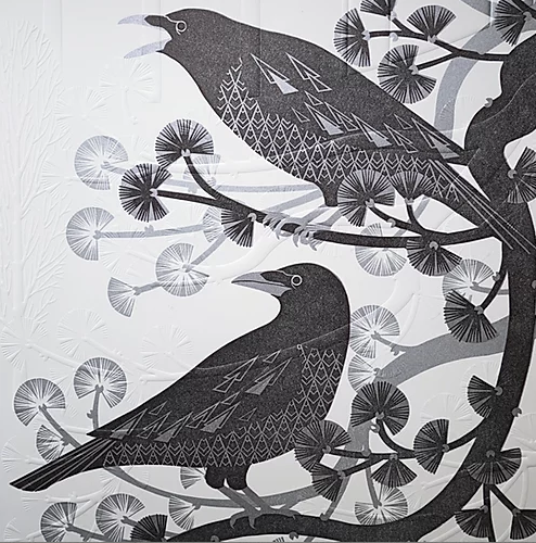 Crows at the Viaduct By Ashley Hutchinson