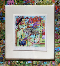 Autumnal Orchard - signed limited edition by Kate Wrigglesworth
