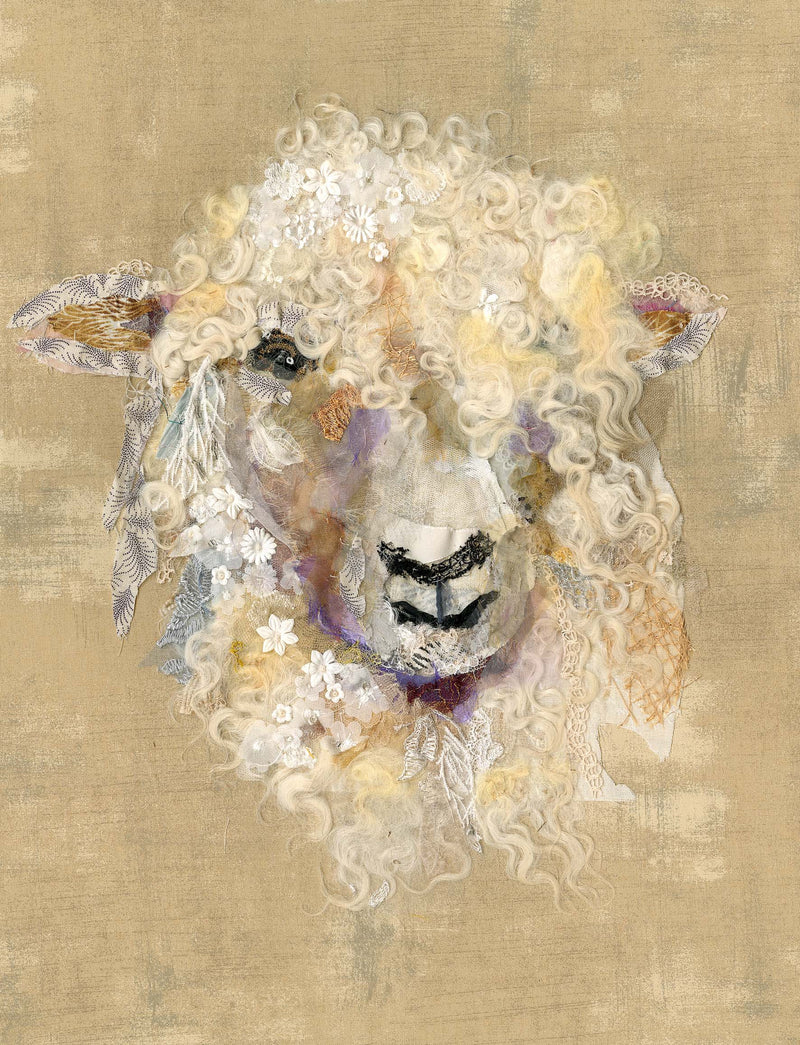 Cotswold Sheep XII by Barbara Shaw