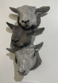 "BaaHumbug" - Hand-Built Ceramic Sculpture by R&B Ceramics