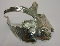 Bird of Paradise Cuff - Silver Jewellery by Jess Lelong