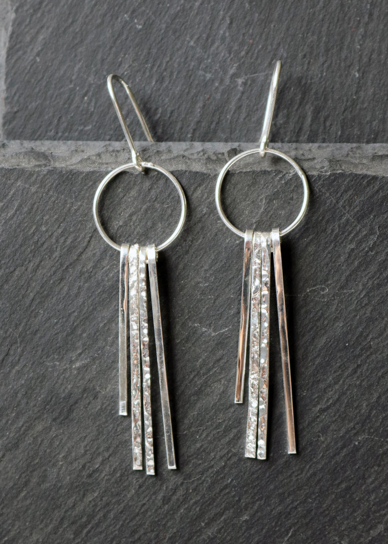 Silver Earrings by Chris Lewis (CL82)