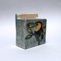 Toucan Business Card Holder by Jeanne Jackson