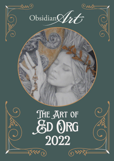The Art of Ed Org 2022 - ARTIST SIGNED Exhibition Catalogue – Obsidian Art
