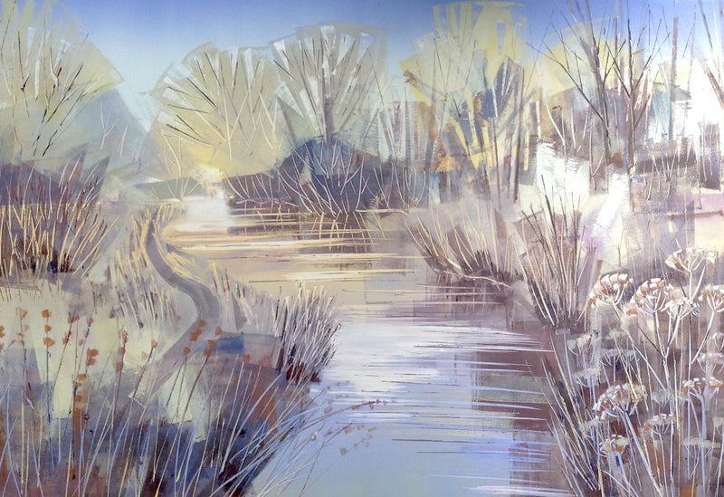 Morning River by Clare Buchta