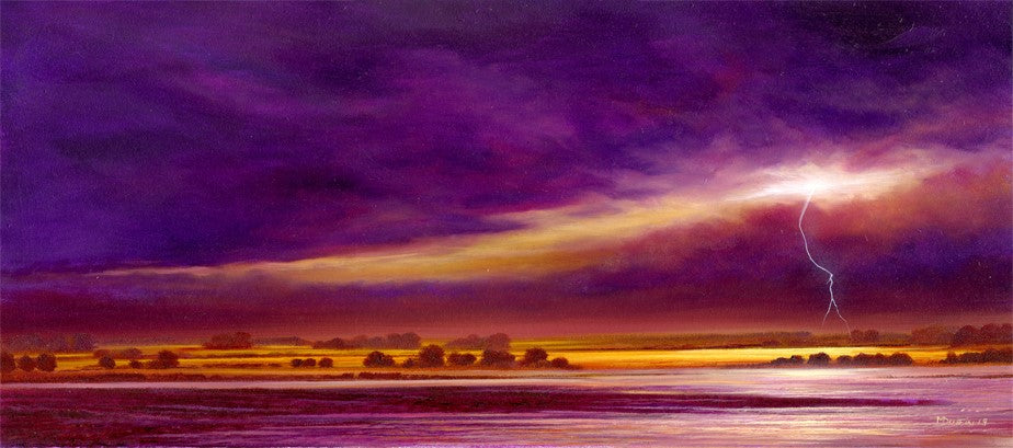 Distant Light - Original Painting by Mark Duffin