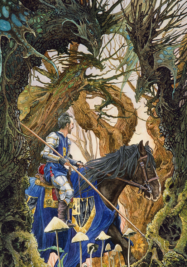 Dragon Wood- Limited Edition Print by Ed Org – Obsidian Art