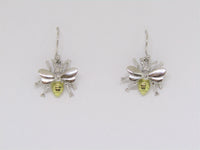 Bee Earrings made by Madeleine Blaine.