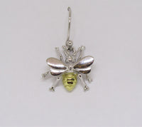 Bee Earrings made by Madeleine Blaine.