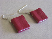 Pair of Miniature Book Earrings