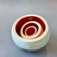 Medium seascape nest bowl by Sarah Moss