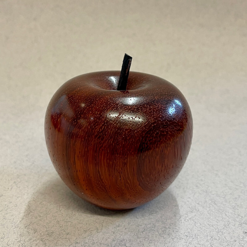 "Apple" Hand Turned wooden apple by Gary Rance