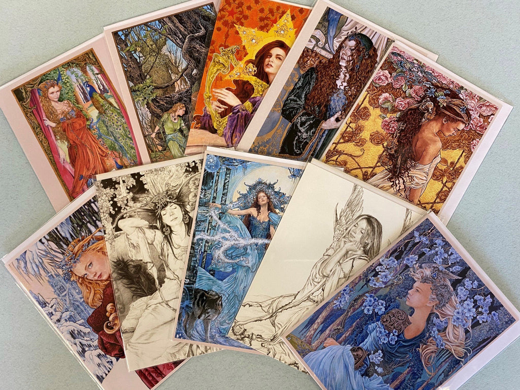 Pack of 10 Cards by Ed Org (mixed) – Obsidian Art