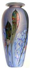 Eden Lapis Glass Vase by Jonathan Harris
