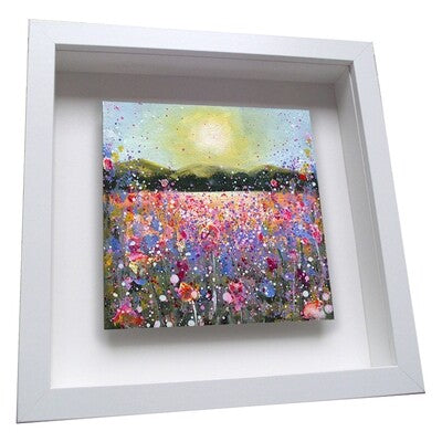 "Morning Glory" Printed Ceramic Tile by Emily Ward