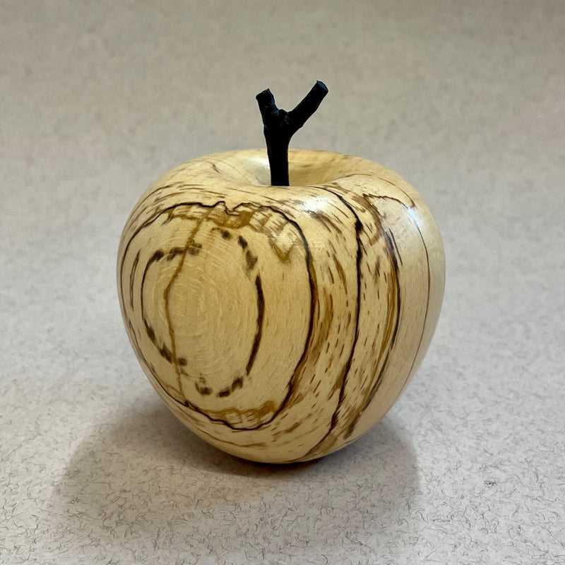 "Apple" Hand Turned wooden apple by Gary Rance