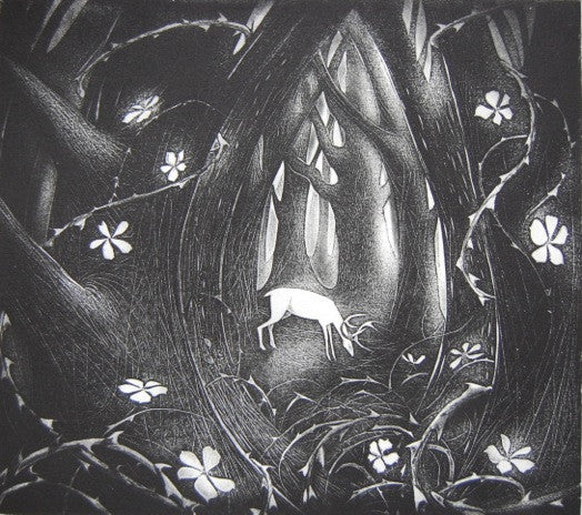 The Thicket - Hand-Produced Etching by Flora Mclachlan