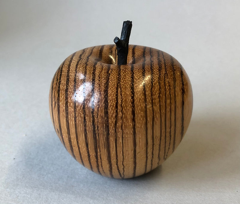 "Apple" Hand Turned wooden apple by Gary Rance