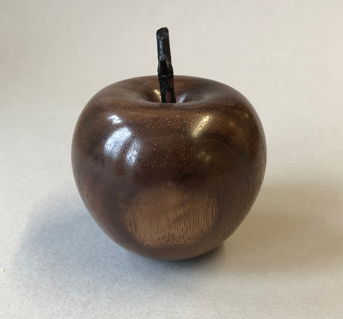 "Apple" Hand turned wooden apple by Gary Rance