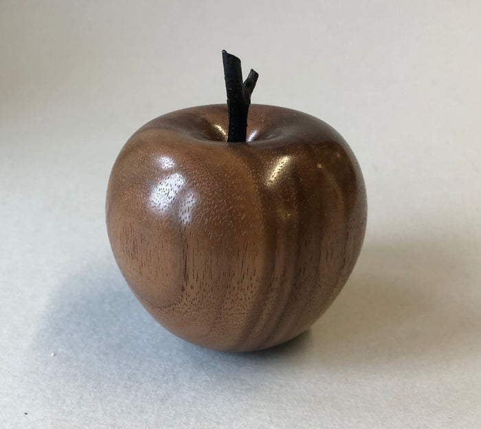 "Apple" Hand Turned wooden apple by Gary Rance