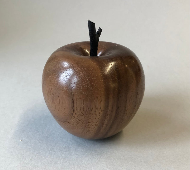 "Apple" Hand Turned wooden apple by Gary Rance