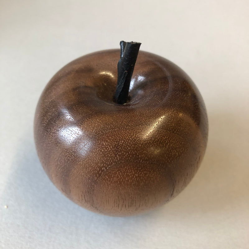 "Apple" Hand Turned wooden apple by Gary Rance