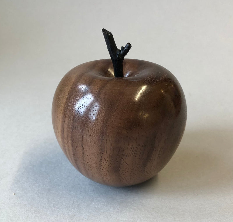 "Apple" Hand Turned wooden apple by Gary Rance