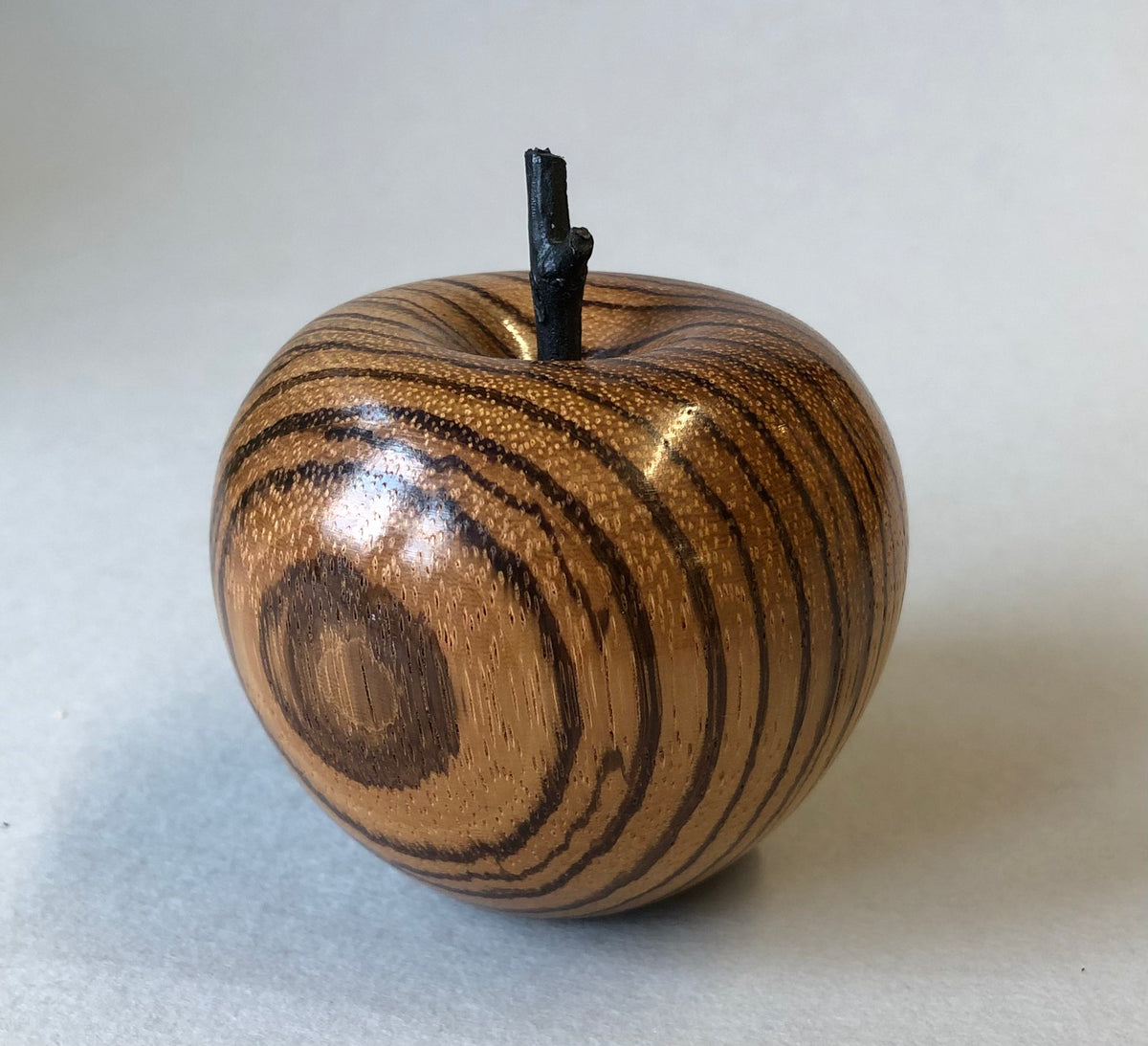 "Apple" Hand Turned wooden apple by Gary Rance