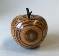 "Apple" Hand Turned wooden apple by Gary Rance